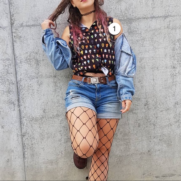 8 BIT STAR WARS BUSINESS TIME SHIRT SIZE S NWOT BLACKMILK BLACK - Picture 10 of 10